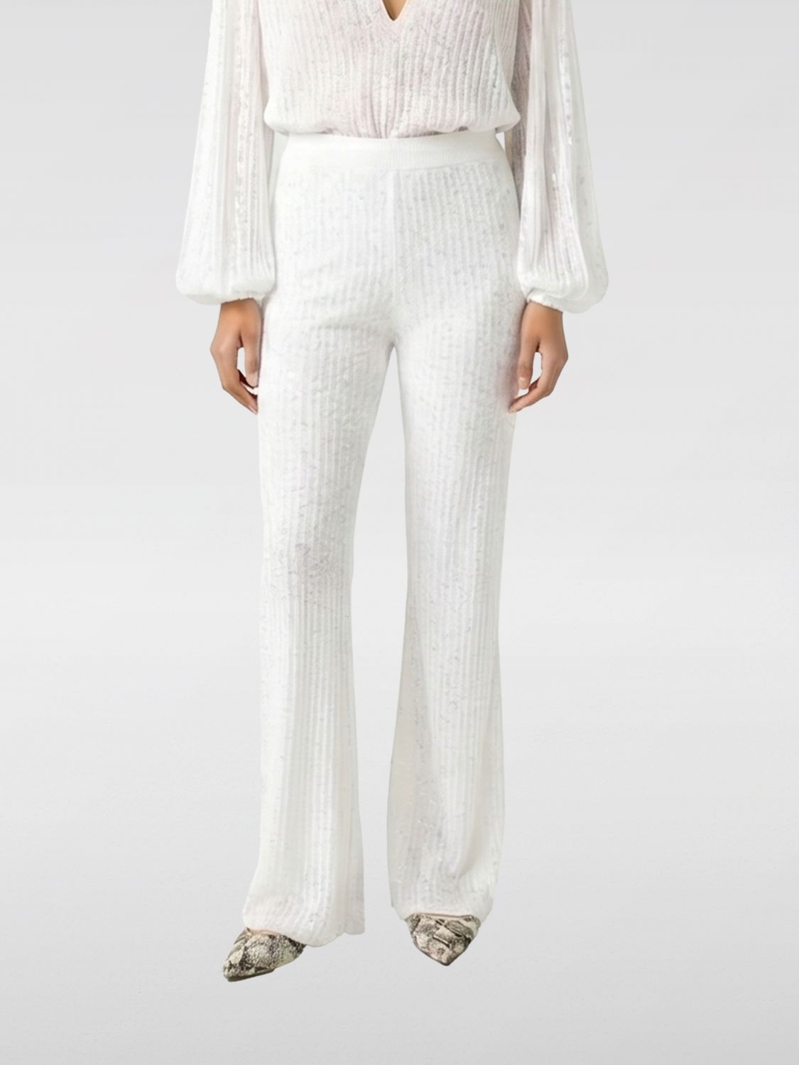 Pants Woman color Gold