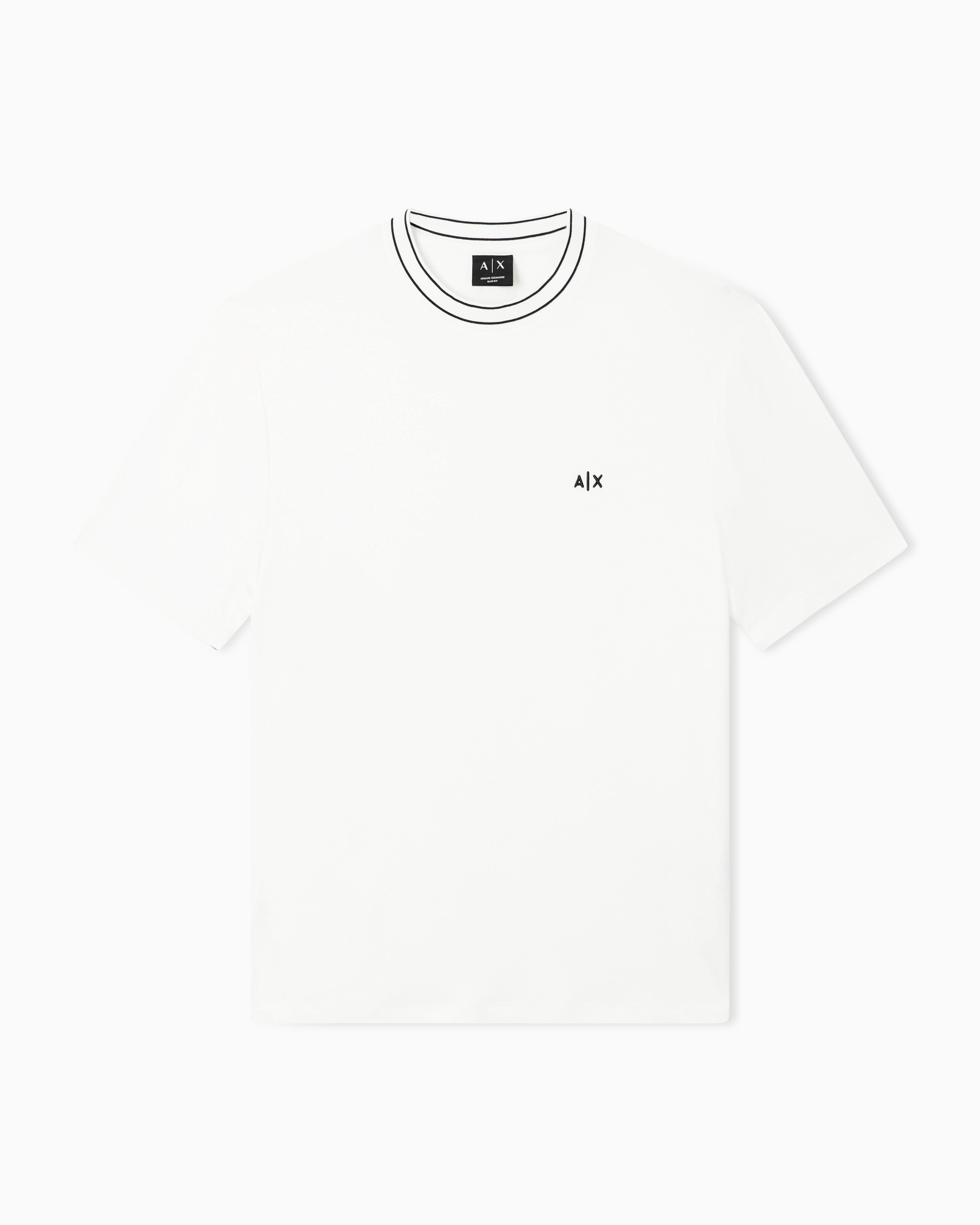 Slim fit T-shirt in technical fabric