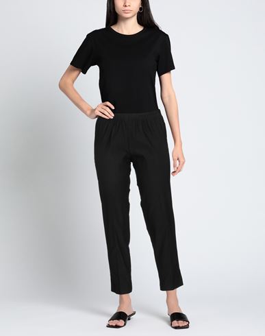 Woman Pants Black Size XL Viscose, Nylon, Elastane