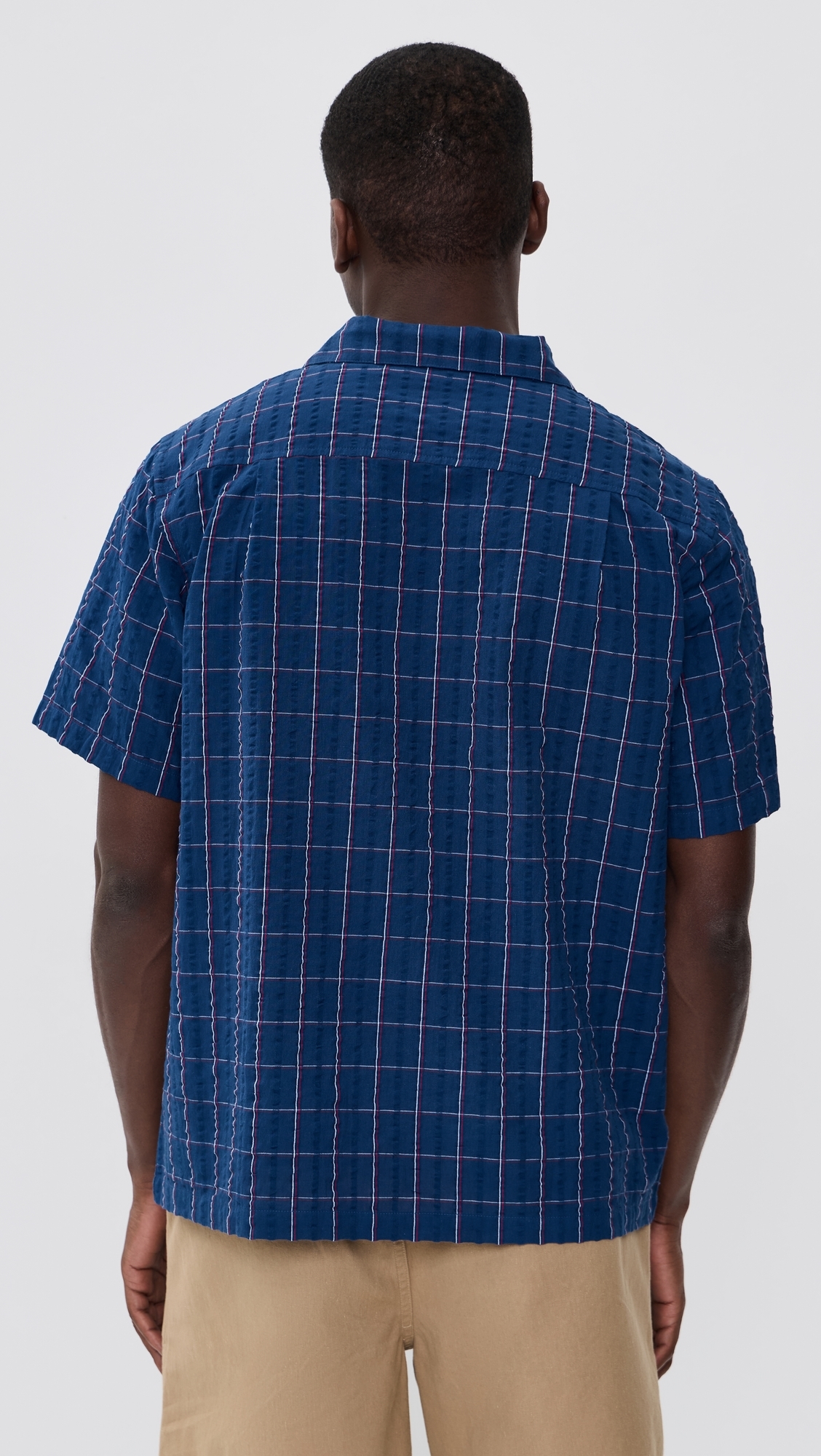 Holiday Collar Shirt Blue Multi