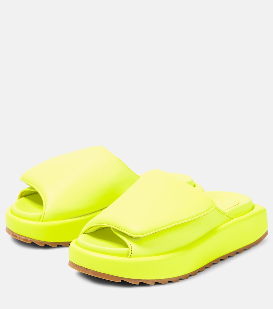 Gia Borghini Gia 1 leather slides