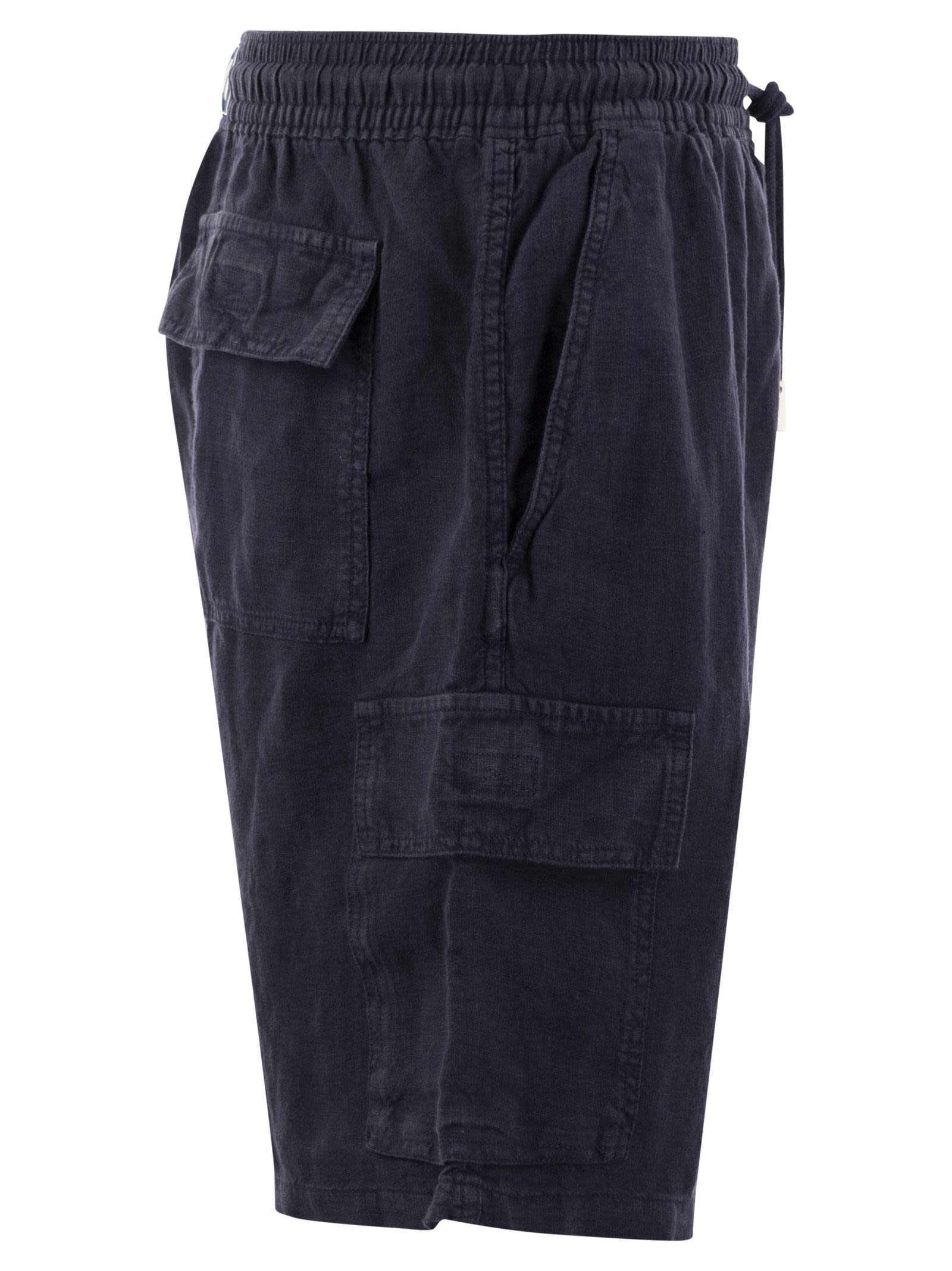 Vilebrequin Linen Cargo Bermuda Short