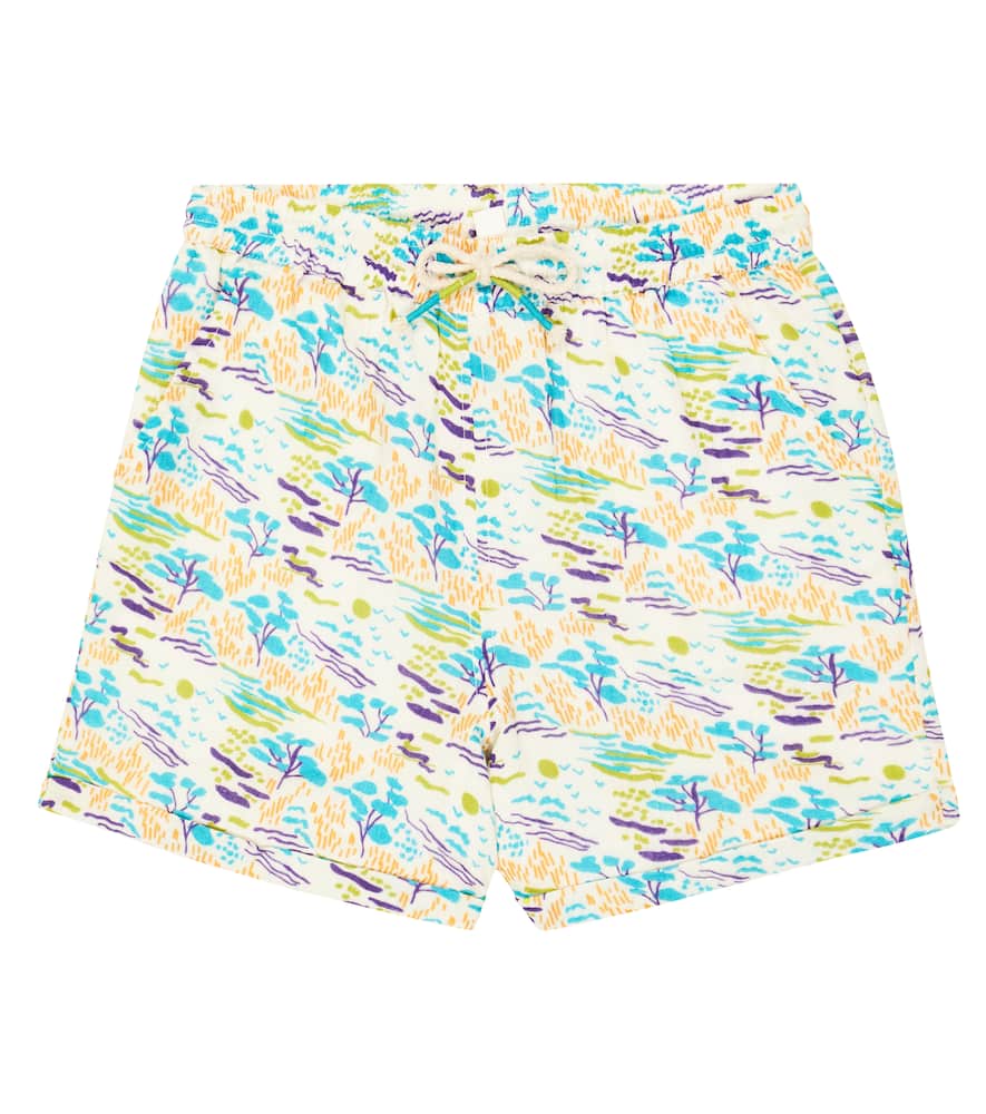 Louise Misha Aliki printed cotton shorts