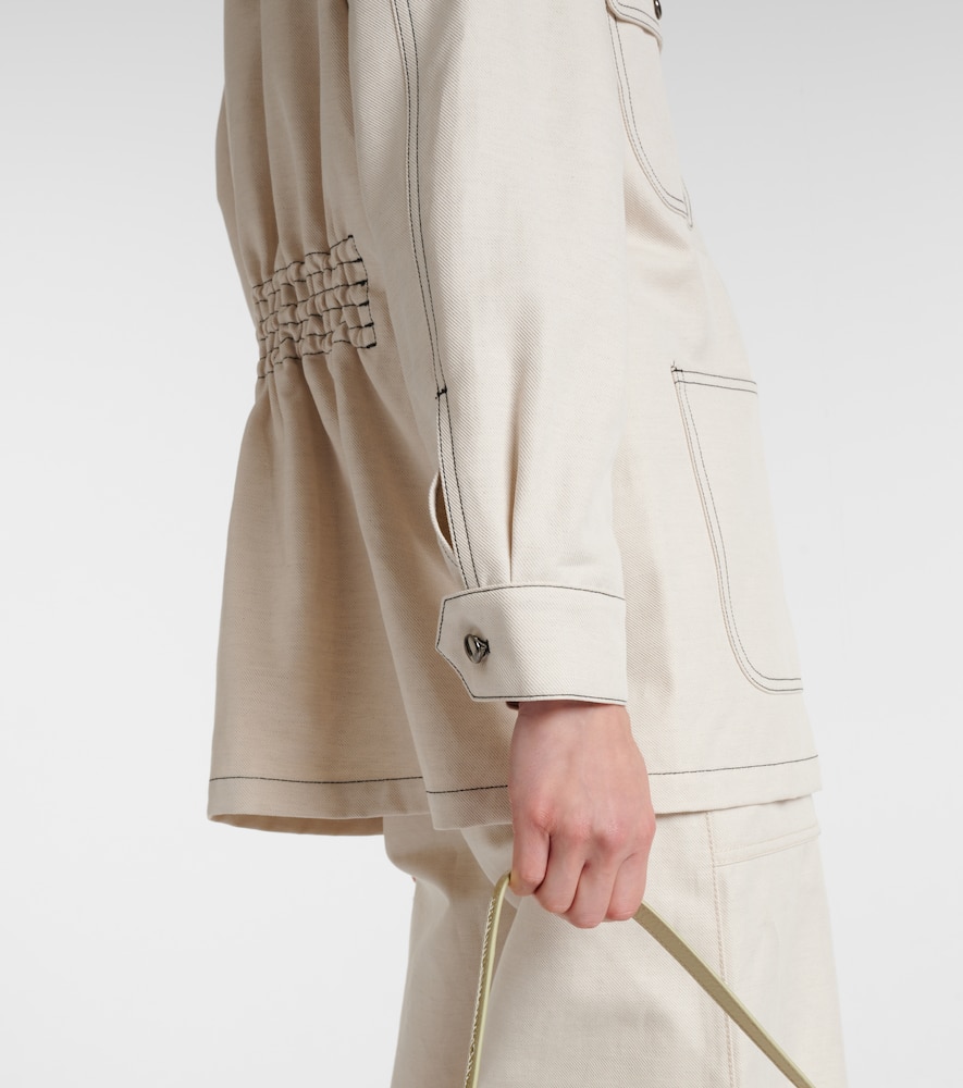 Dardano cotton and linen jacket