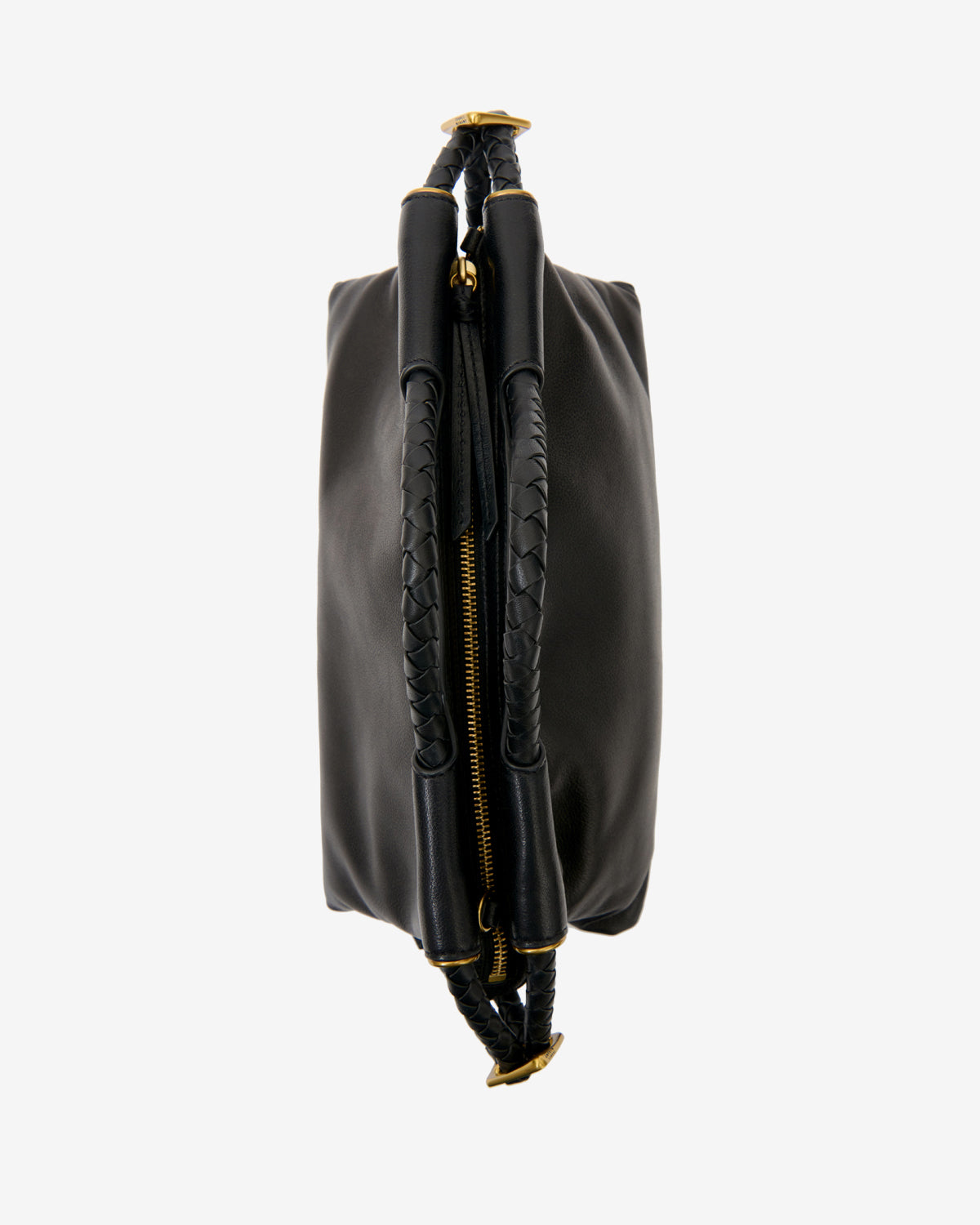Pipa M Leather Bag - Black -