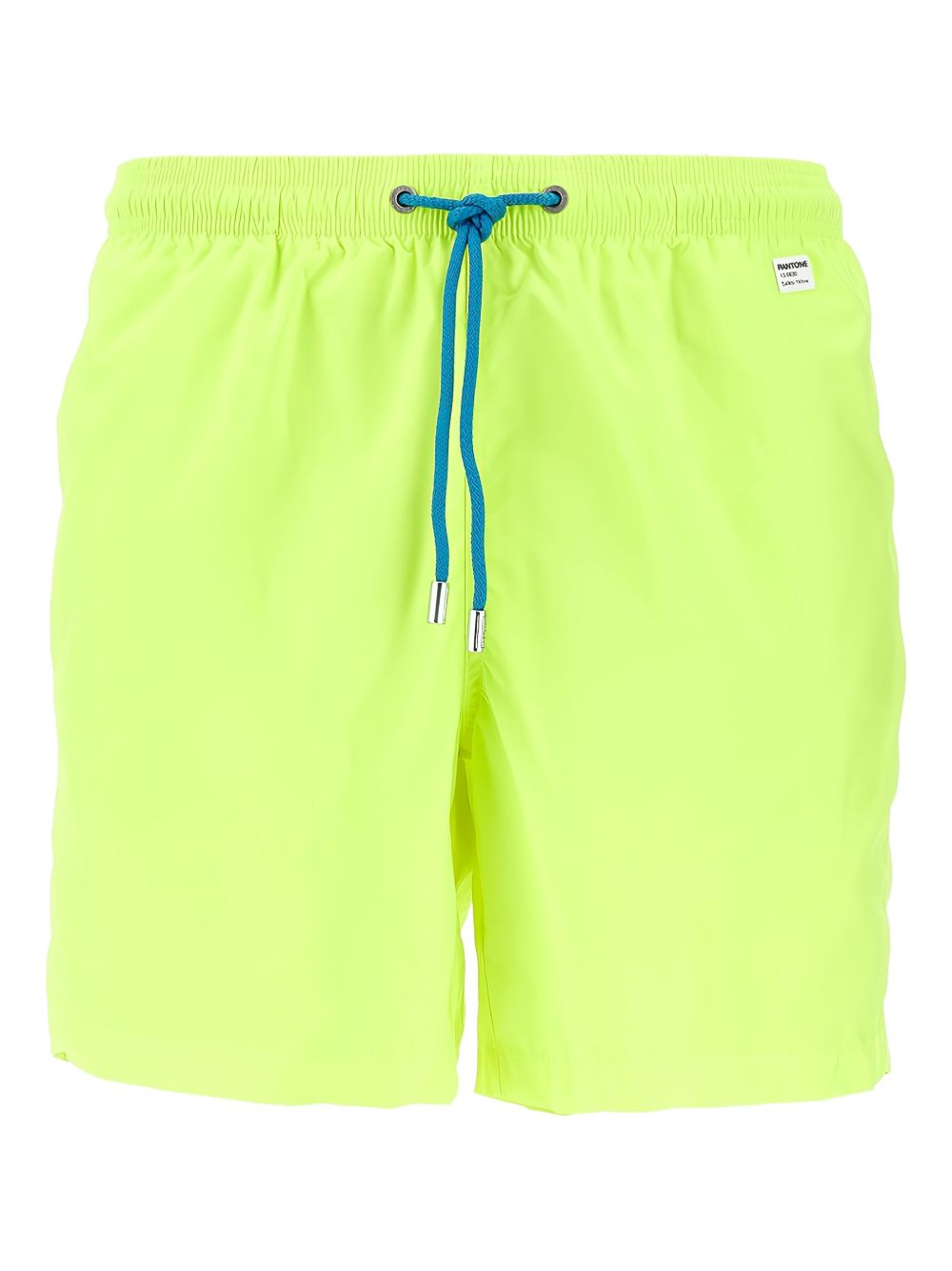 Drawstring-waist swim shorts - Yellow