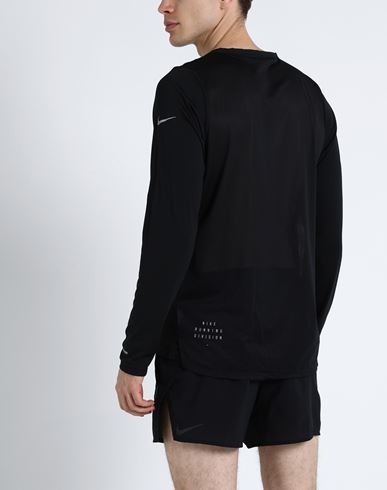 Nike | M Nk Df Rdvn Ris 365 Fls Gx Ls Man T-shirt Black