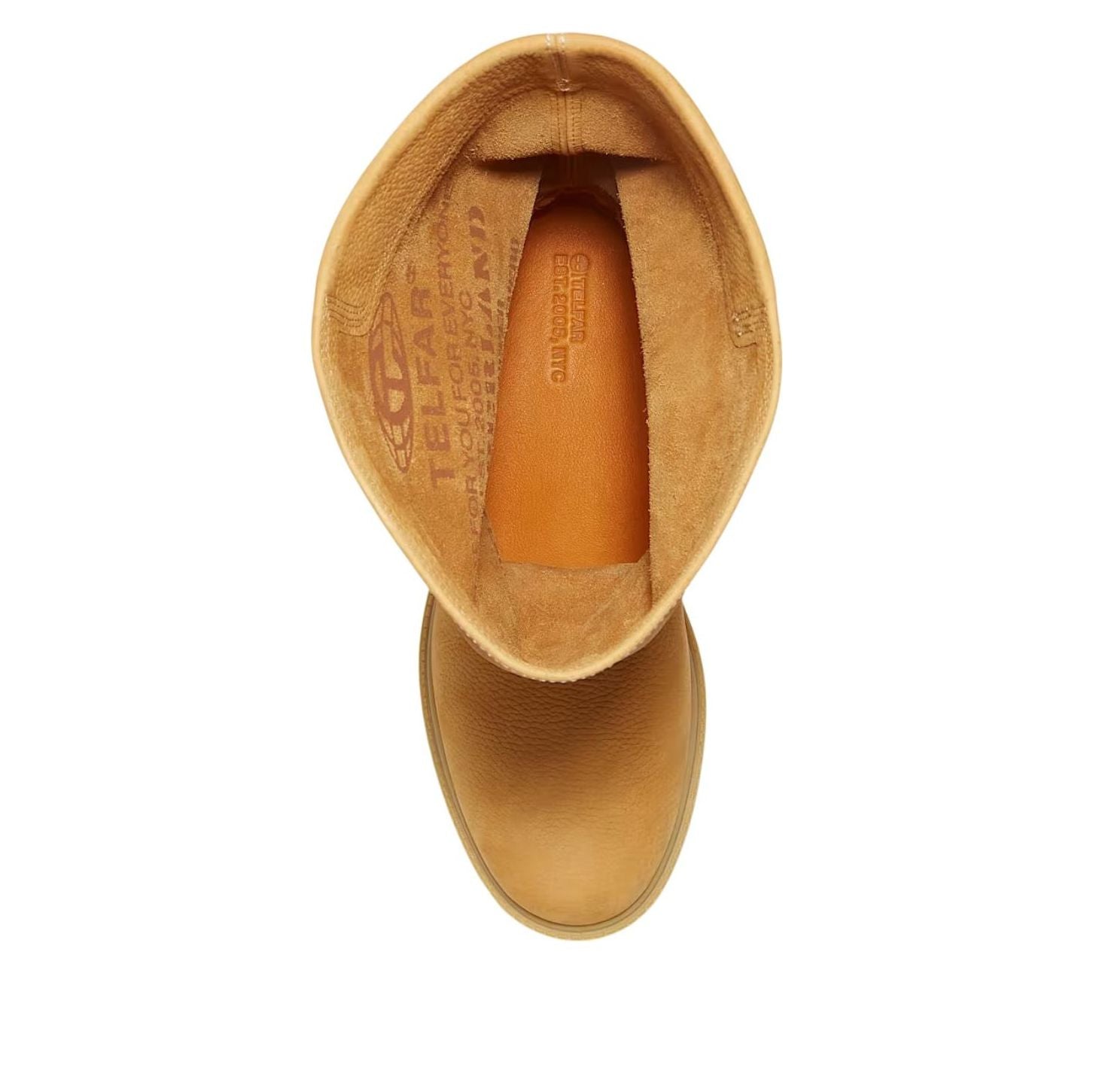 X Telfar Tall Pull On Boot 'Wheat'