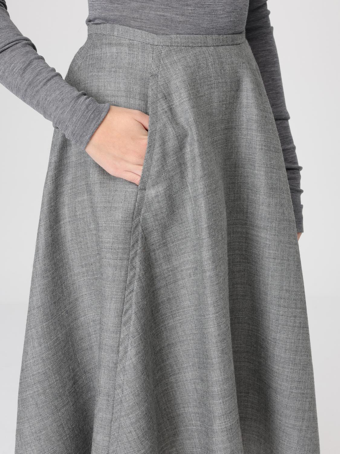 Skirt Woman color Grey