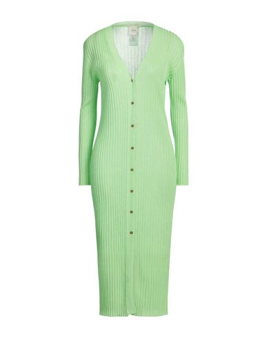 Crème Woman Midi dress Lime green
