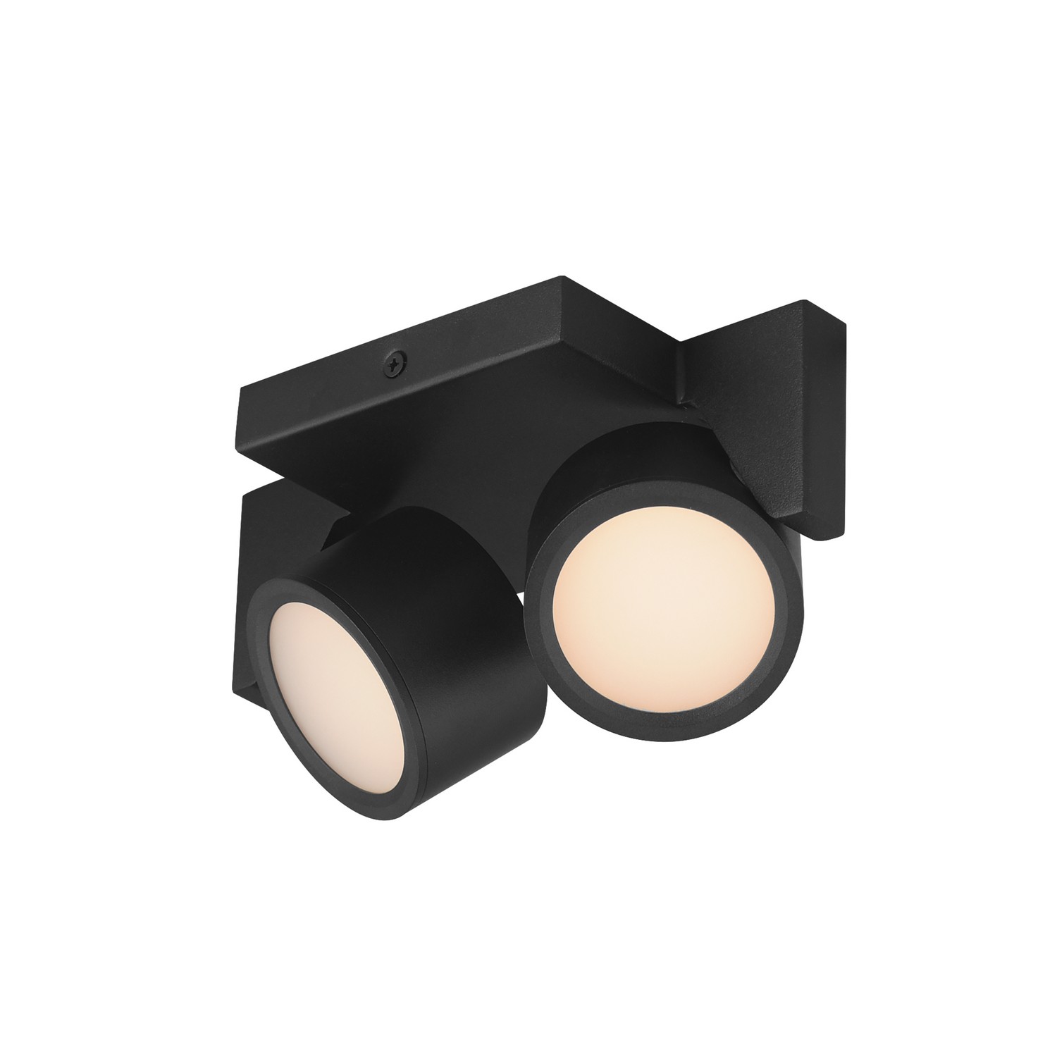 Black LED Flush Mount from the Embrace Collection