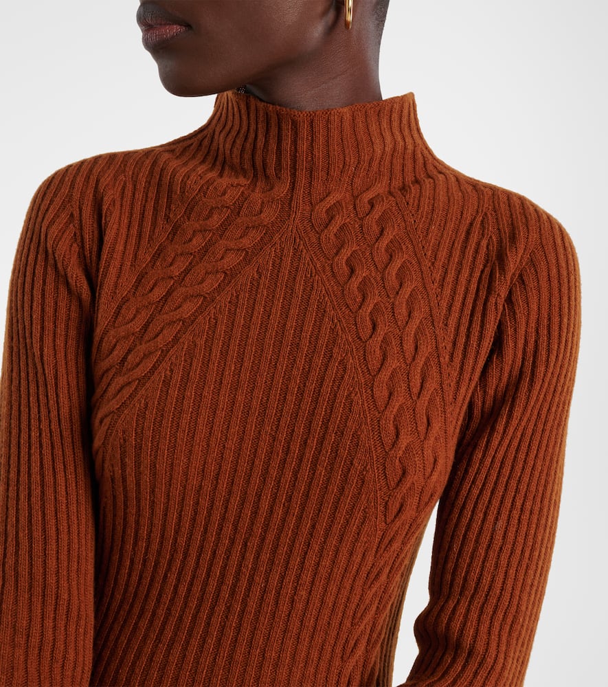 Zelanda wool-blend midi dress