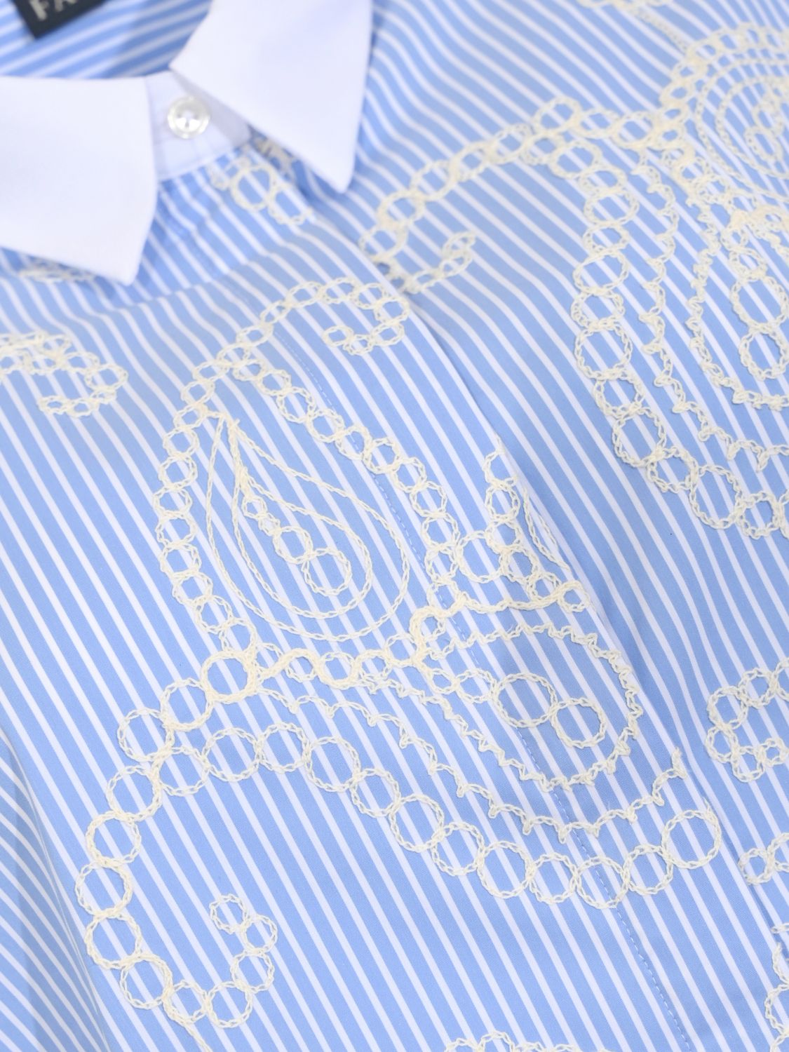 Shirt Woman color Gnawed Blue