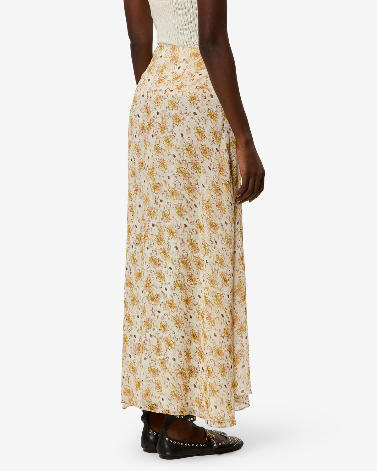 Fran Skirt - Women - Light Yellow-ecru - Size 34 - Marant Étoile