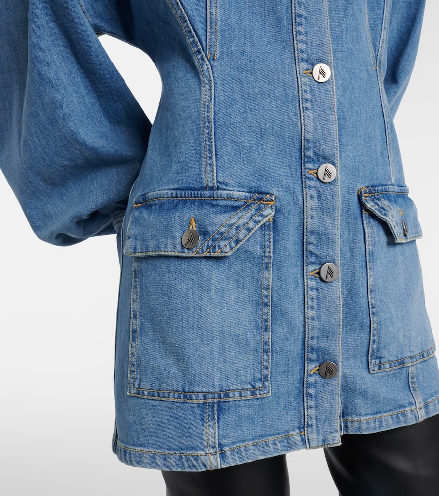 Denim minidress