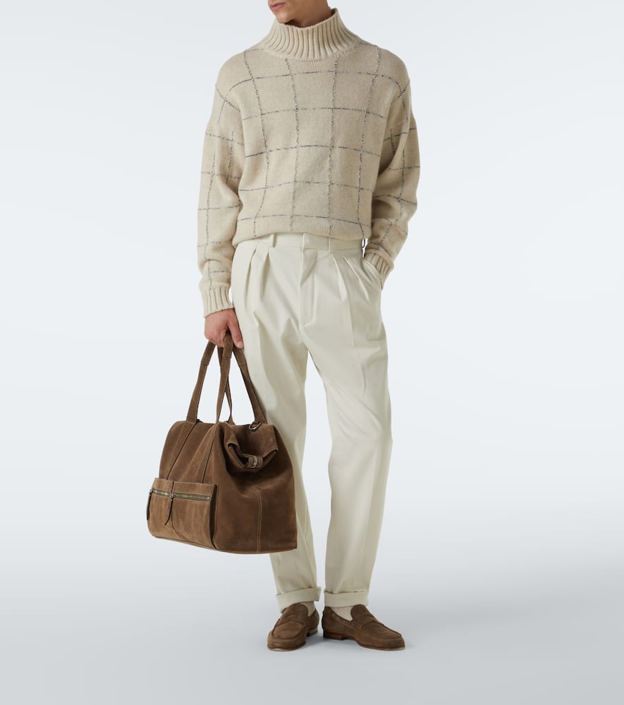 Cashmere intarsia sweater
