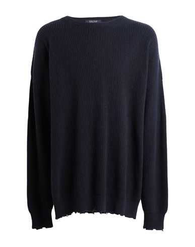 Man Sweater Navy Size M Wool, Viscose, Nylon, Cashmere