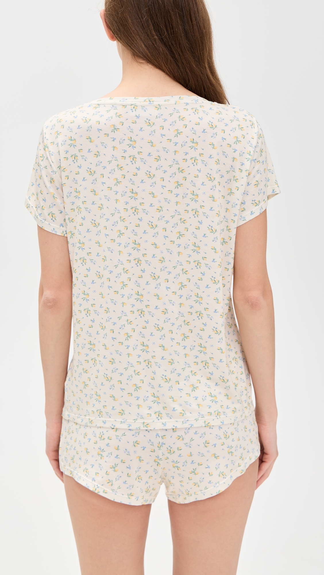 Stripe & Stare T-Shirt and Shorts PJ Set Summer