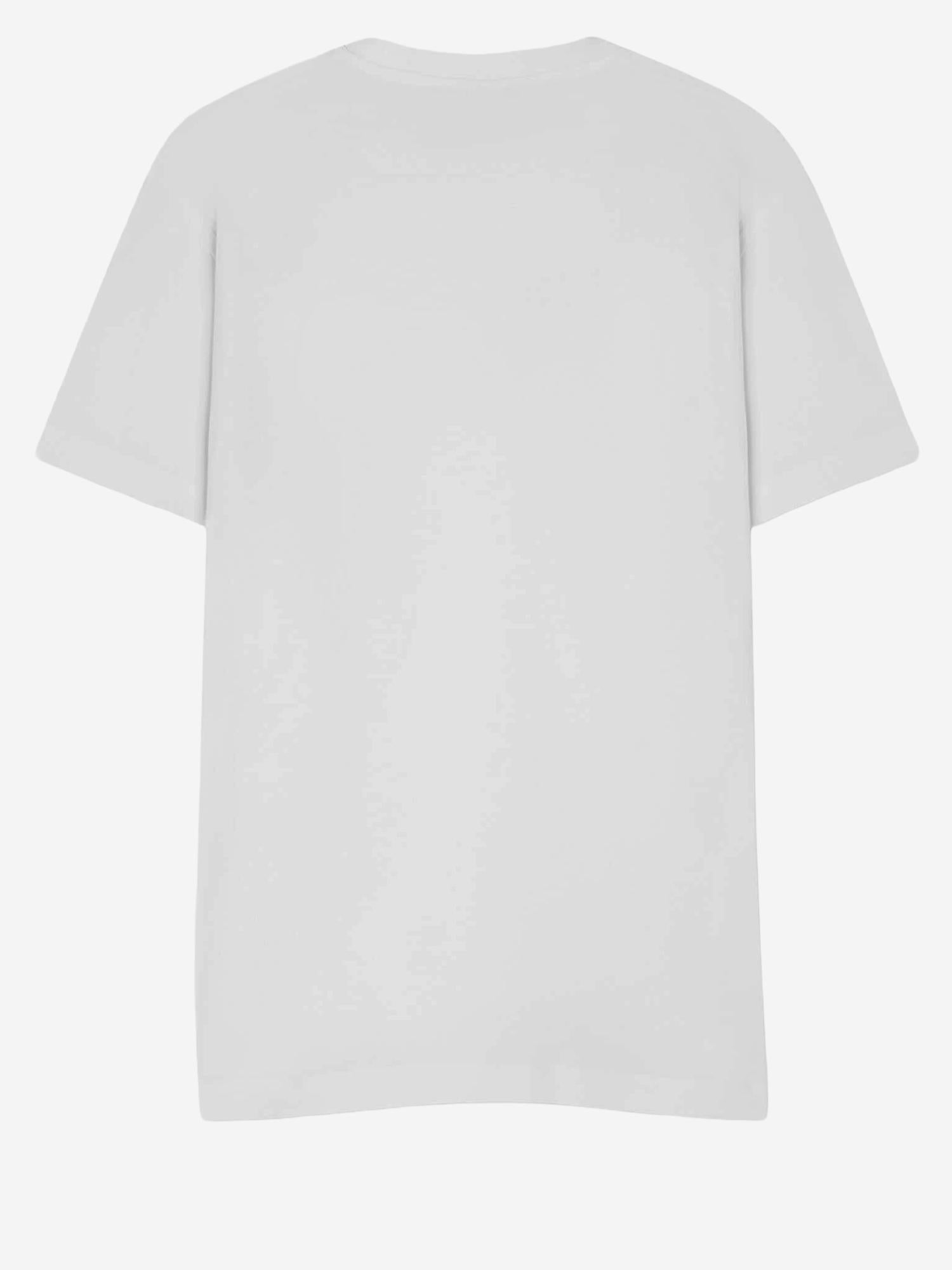Logo-Print Cotton T-Shirt — White
