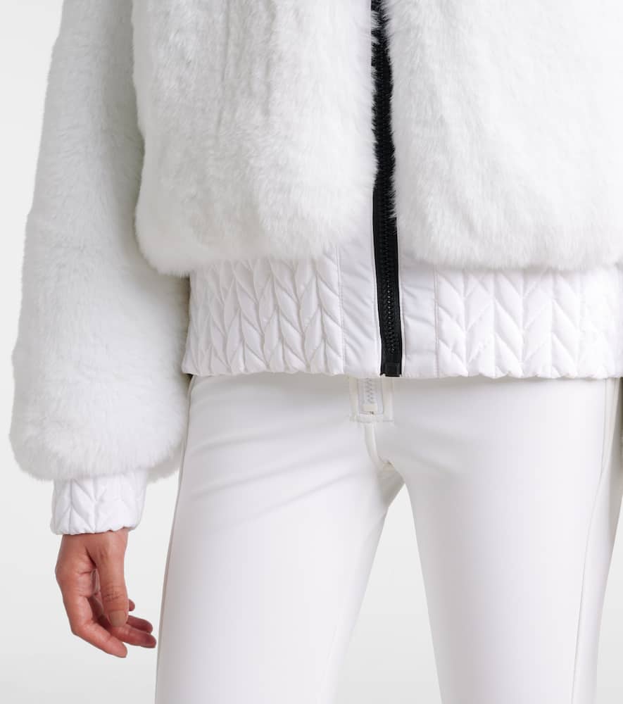Indira reversible faux fur ski jacket