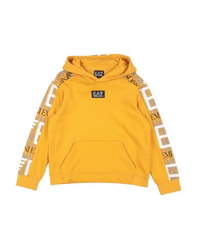 Kid Boy Sweatshirt Marigold Size 16 Cotton, Elastane