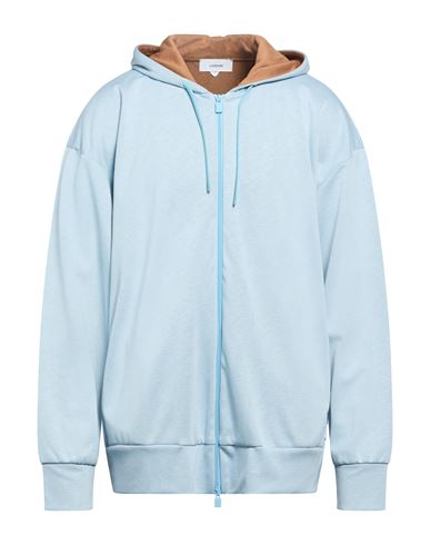 Man Sweatshirt Sky blue Size L Viscose