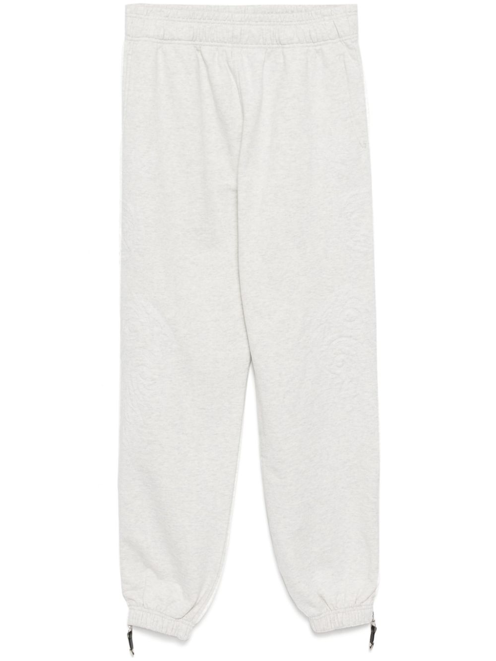 Embroidery sweat pants - Grey