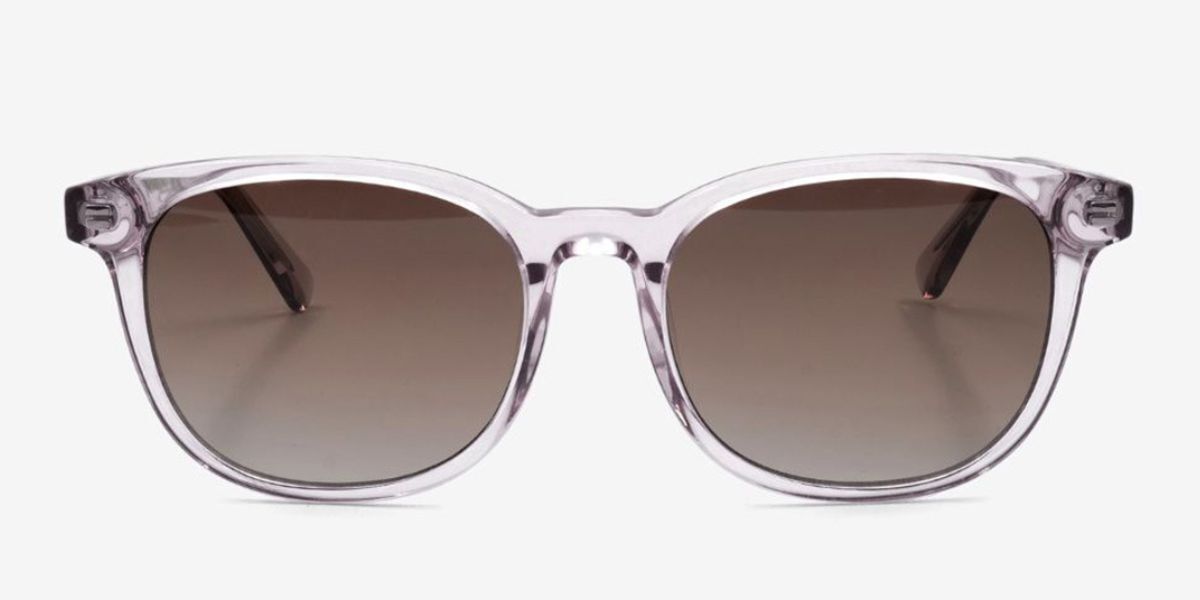 Messy Weekend CHARLIE THE KID Rose Brown Kids' Sunglasses Purple