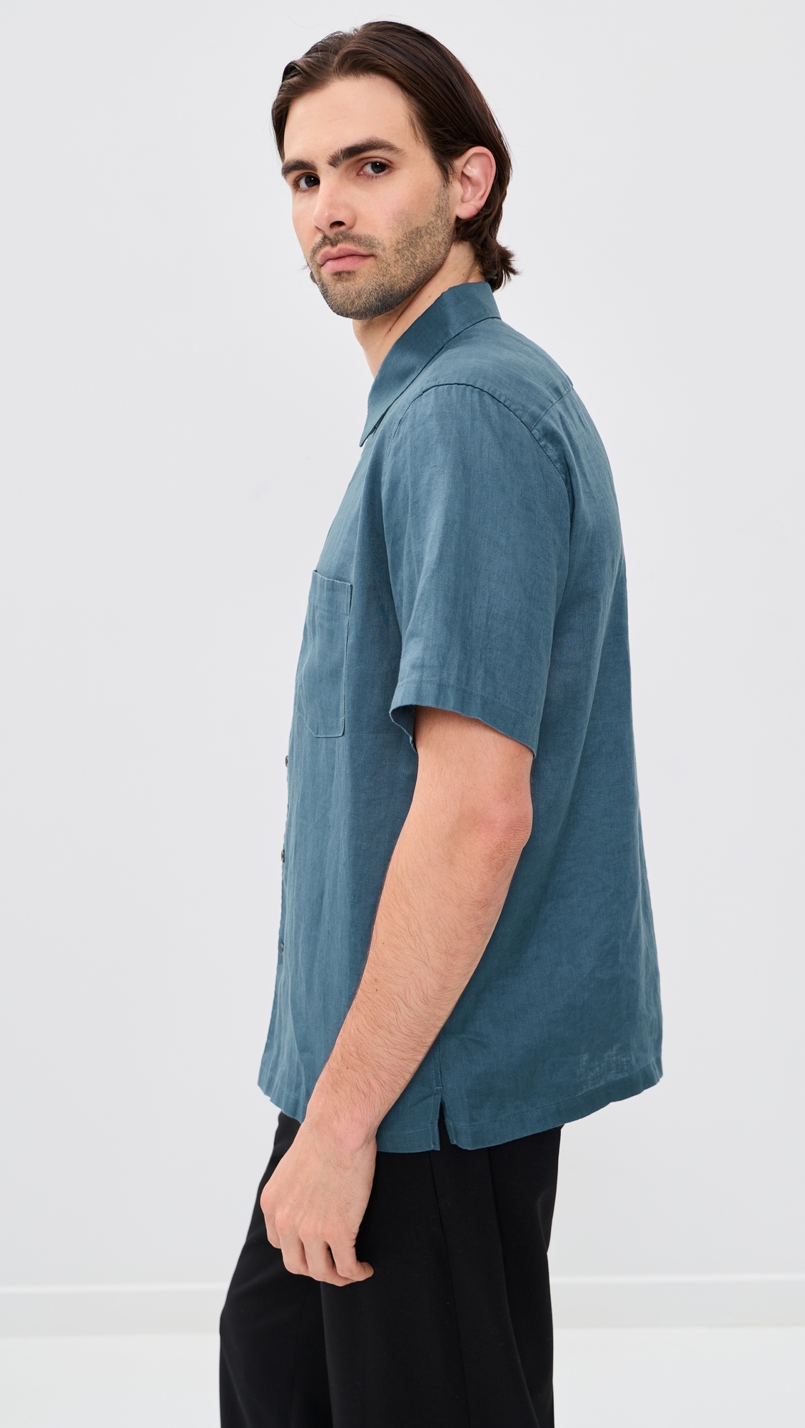 Irving Relaxed Linen Shirt Bering