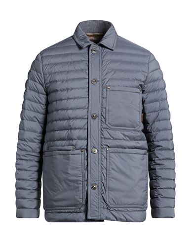 Man Puffer Slate blue Size 38 Polyamide, Polyurethane