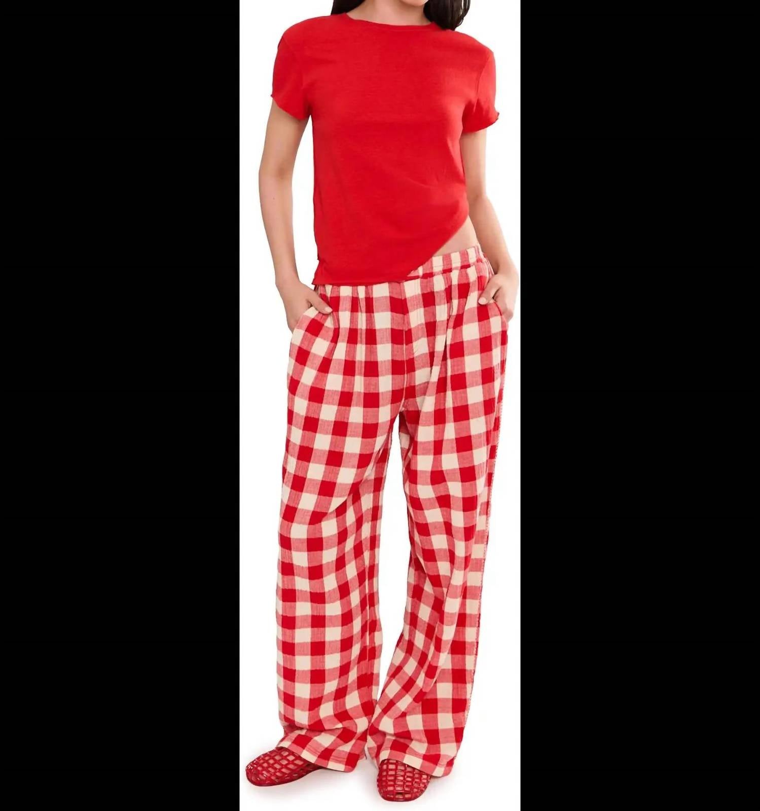 Be Mine Pant In Red
