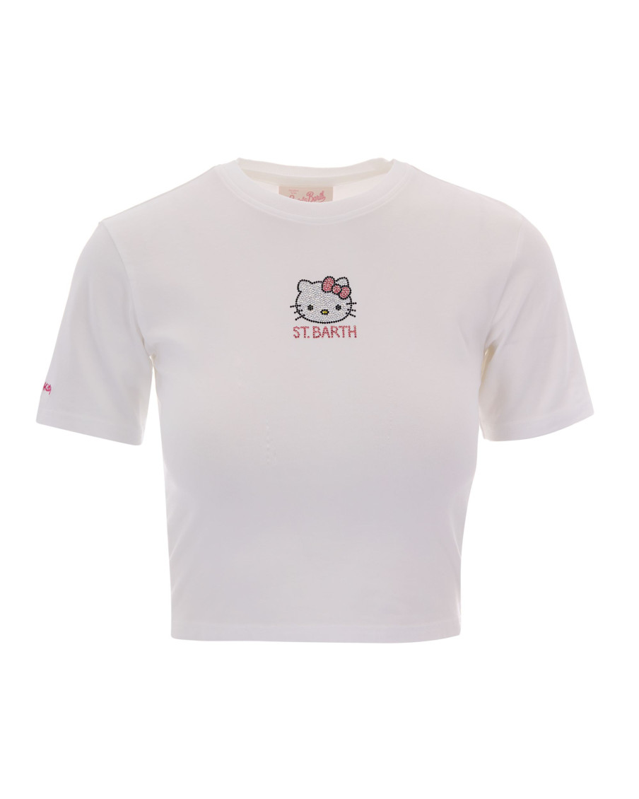 White Graphic Crew Neck T-Shirt