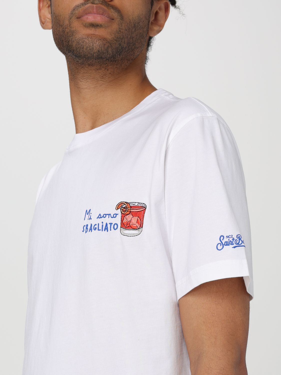 T-Shirt Men color White 2