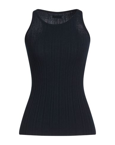 Woman Top Midnight blue Size S Viscose, Elastane