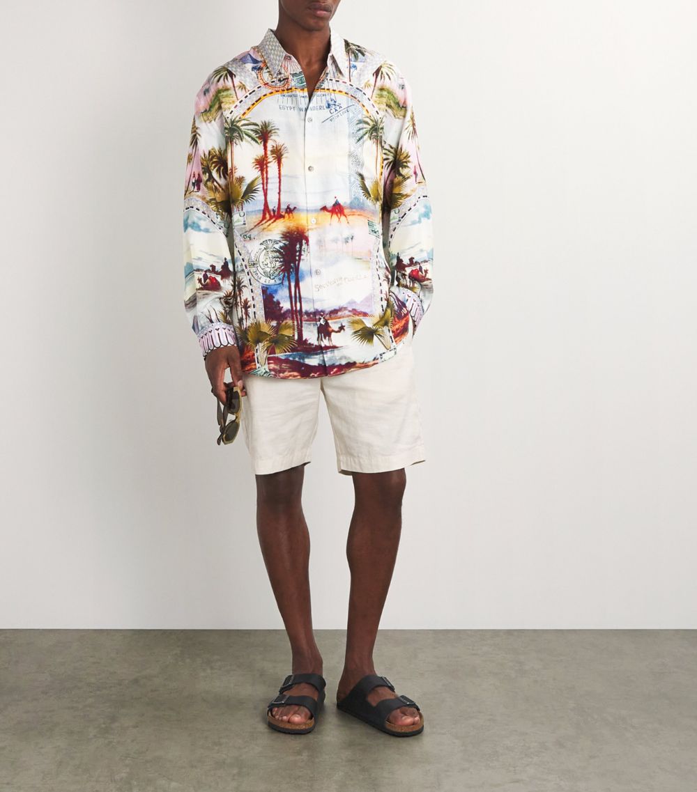 Silk Call Me In Cairo Oversized Shirt