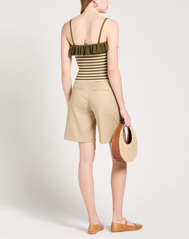 Woman Top Military green Size ONESIZE Viscose, Polyester