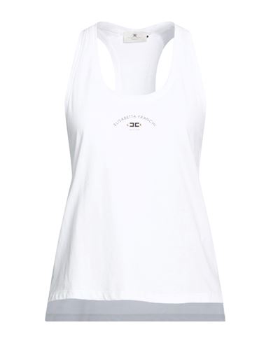 Woman Tank top White Size 10 Cotton