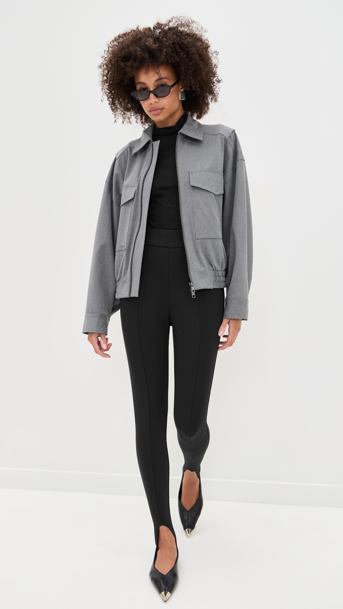 Maris Ponte Leggings Military Green