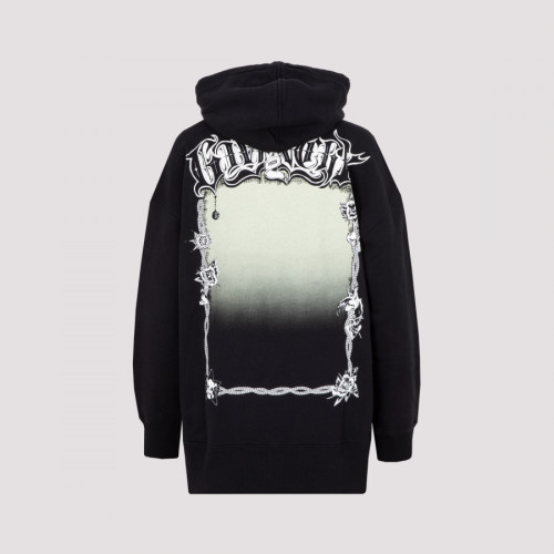 Graphic-print hoodie