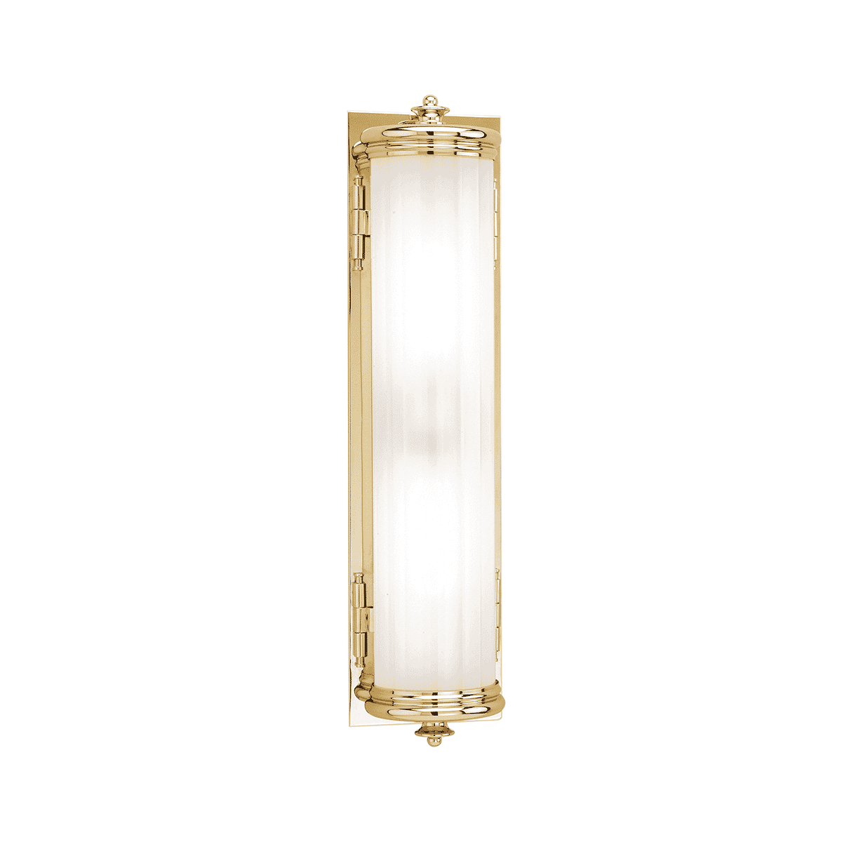 Bristol 2-Light 5" Bathroom Vanity Light in Aged Bra