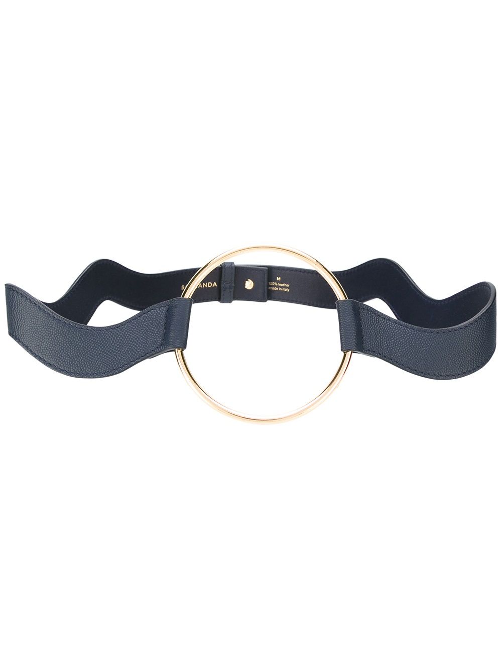 Medium slim Waves belt - Blue