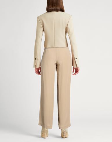 Woman Pants Beige Size 10 Silk