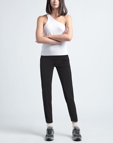 Woman Pants Black Size XS Cotton, Nylon, Elastane