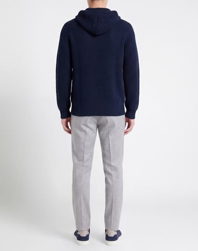 Man Sweater Navy Size L Wool, Polyamide