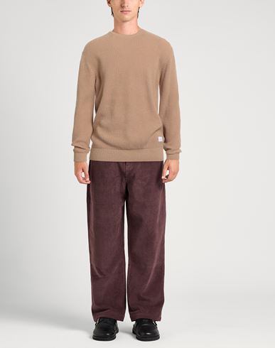 Man Sweater Sand Size S Wool, Polyamide