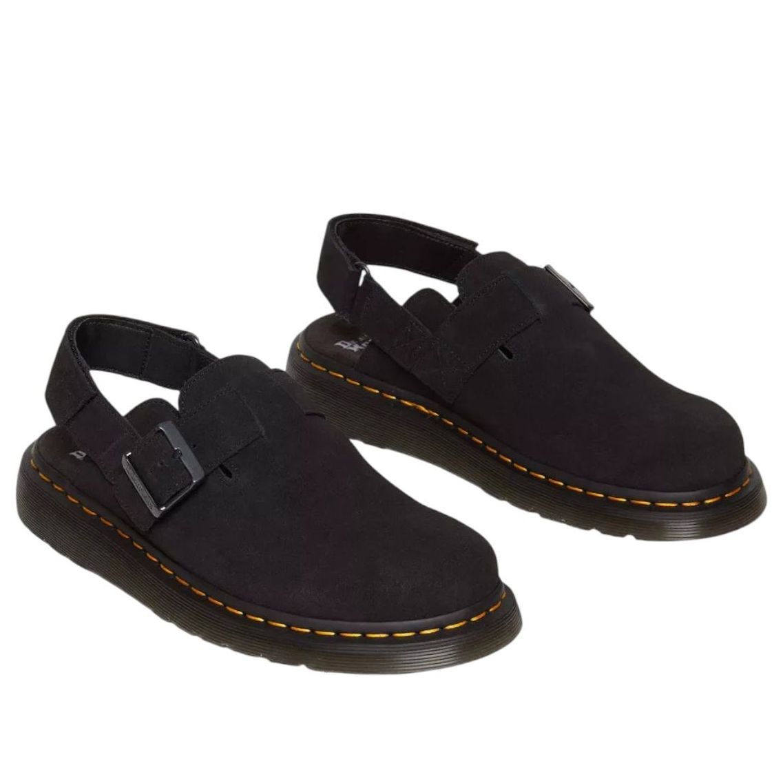 Jorge II Suede Mules 'Black'