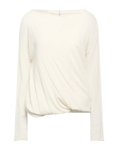 Woman Sweater Ivory Size M Virgin Wool