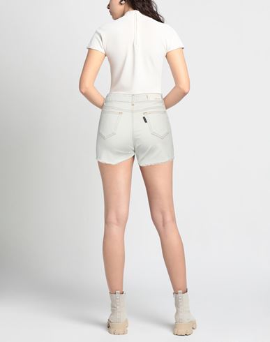 Family First Milano Woman Denim shorts Blue Size 27 Cotton, Elastane
