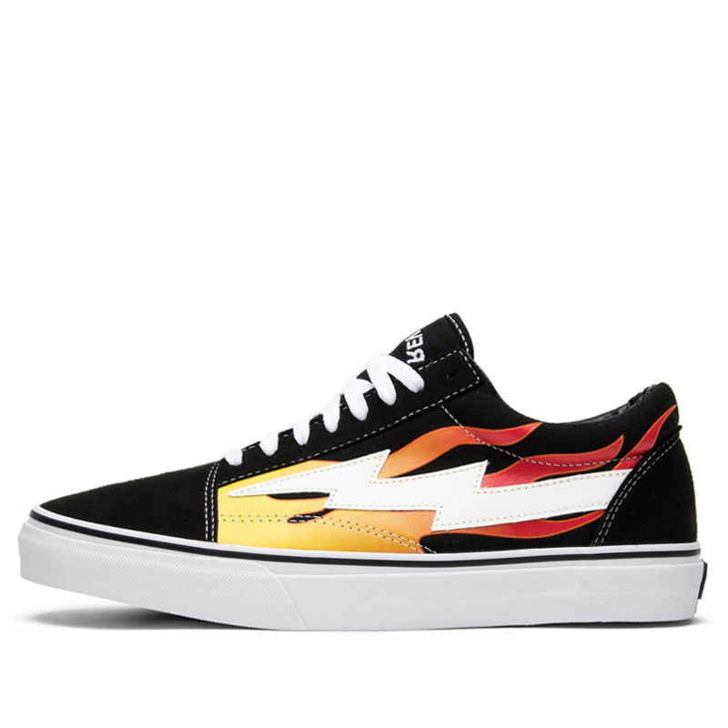 Low Top 'Black Flame'