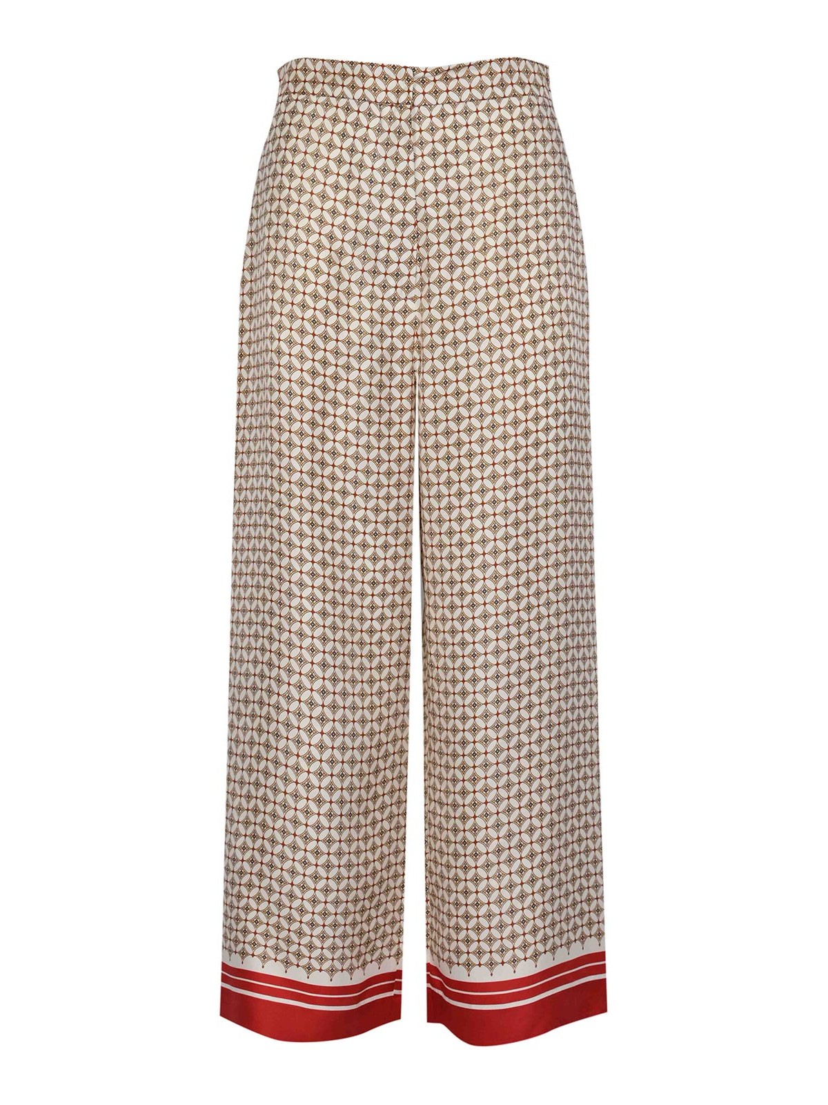 Mstottelia Trousers In Printed Silk